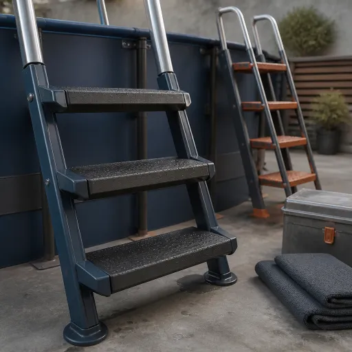 Bien choisir son échelle pour piscine hors sol : confort, sécurité et durabilité