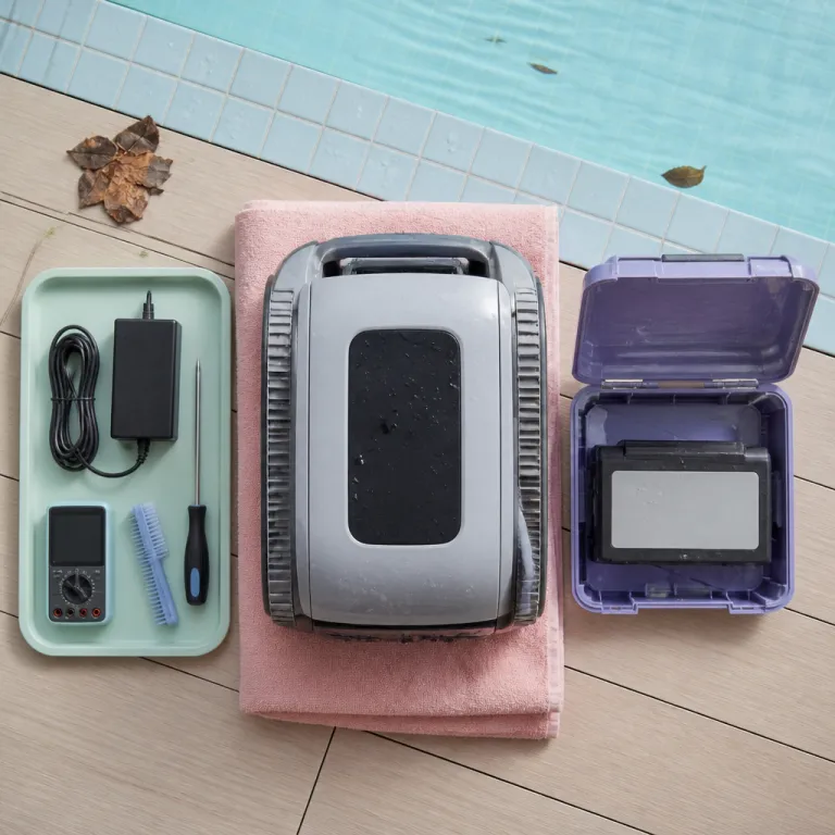 Robot piscine sans fil : ce que les batteries tiennent vraiment après une saison