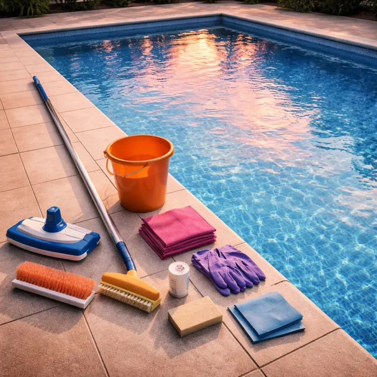 Comment nettoyer un liner de piscine sans l’abîmer : méthode complète pour un bassin privé impeccable
