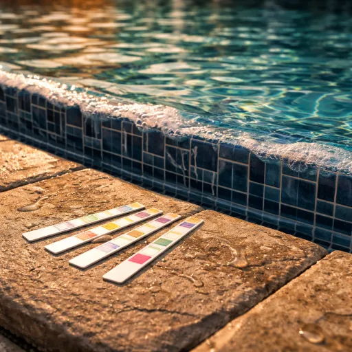 Test de la qualité de l’eau de piscine avec bandelettes : la méthode fiable pour un bassin sain