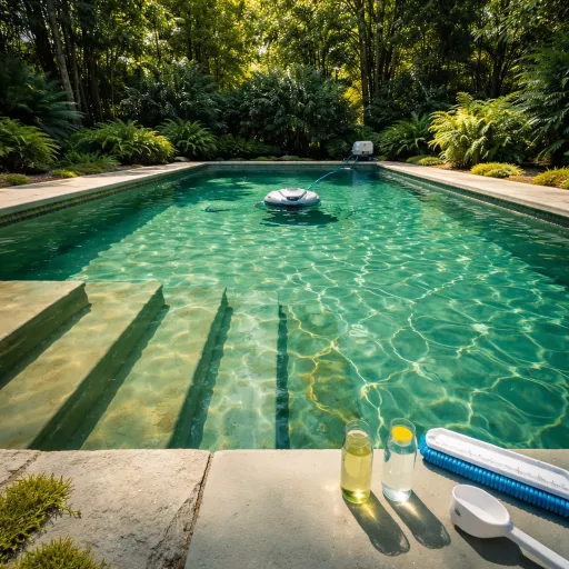 Eau verte piscine : redresser sans vidanger (et comprendre pourquoi votre bassin a vire)