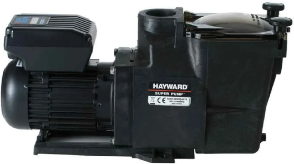 Pompe de filtration piscine hayward super pump à vitesse variable vstd 1cv 16.5m³h
