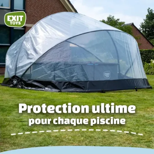 Test Dôme de Piscine ECO EXIT Toys ø550 cm : une bonne idée sur le papier, mais grosse question sur la durée de vie
