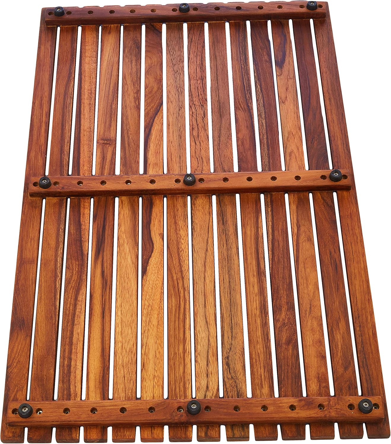 Asinox TEK4A5080 Caillebotis de Douche Bois Marron 80 x 50 x 4 cm Unique