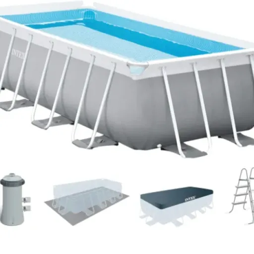 Test Intex Prism Frame 4,88 x 2,44 x 1,07 m : la grande piscine familiale qui fait le job (avec cartouches incluses)