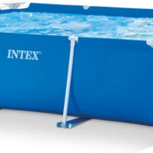 Test Intex Piscine Metal Frame Junior 2,20 x 1,50 x 0,60 m : petite piscine sympa avec diffuseur, mais quelques limites