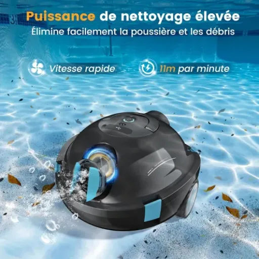 Test MEDOXA Robot Nettoyeur de Piscine sans Fil : le petit robot qui fait (presque) oublier l’épuisette