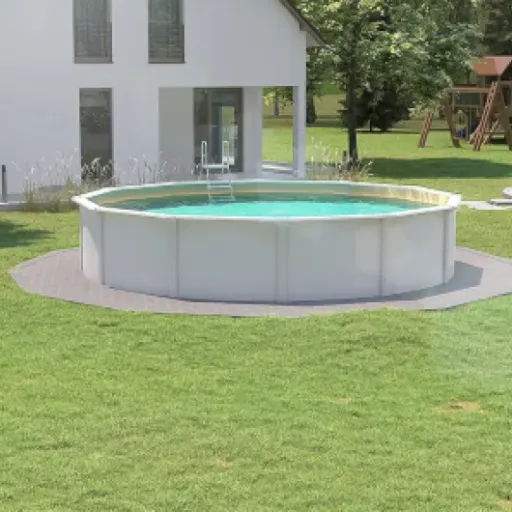 Test Steinbach Nuovo de Luxe II Ø360 x 120 : la piscine acier familiale qui fait le job sans chichi