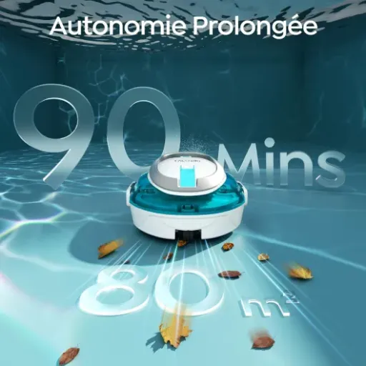 Test TALOSBO S2 : le petit robot piscine sans fil qui fait (presque) oublier l’épuisette