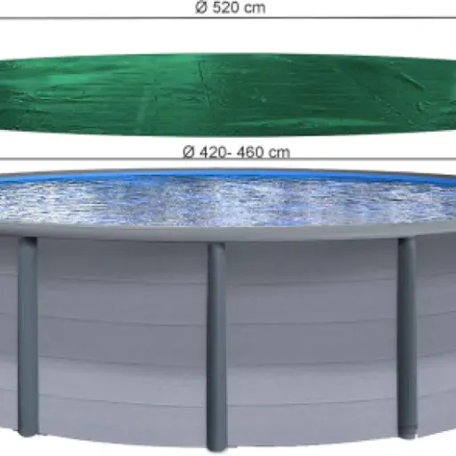 Test QUICK STAR Bâche Hiver Piscine 450-460 cm : la couverture épaisse qui fait le job sans chichi