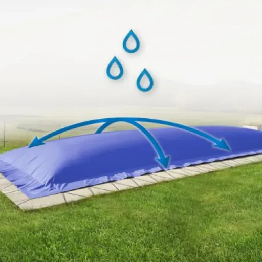 Test ANKO PLANEN AirDeluxe 6x3 m : la bâche gonflable qui évite la piscine dégueu au printemps