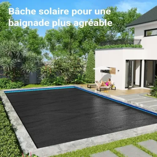 Test WilTec Bâche Solaire 4x6 m 400 µ : une couverture épaisse qui fait vraiment gagner des degrés