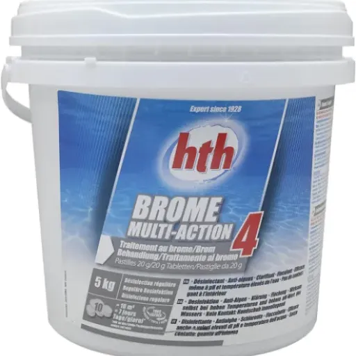 Test HTH Brome Action 4 Pastilles 20g : un traitement piscine qui fait le job sans prise de tête