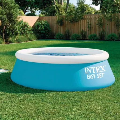 Test Intex Piscinette Easy Set 1,83 x 0,51 m : la petite piscine d’appoint qui fait le job pour les enfants