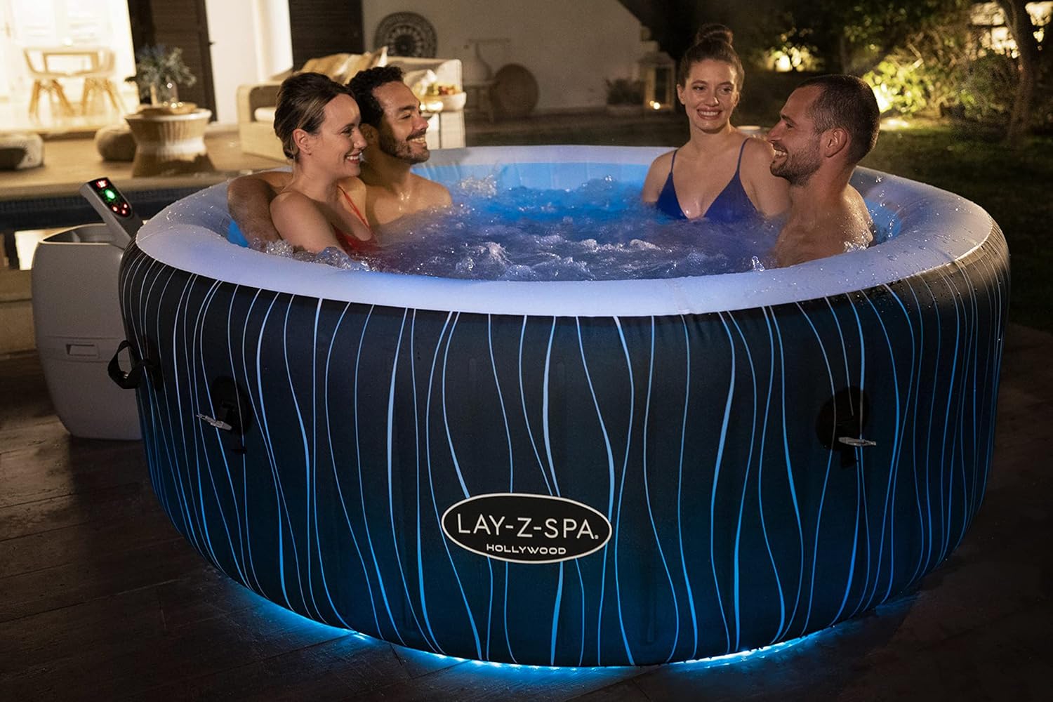 LAY-Z-SPA® Hollywood Airjet™ 196 x 66 cm, 4-6 personnes
