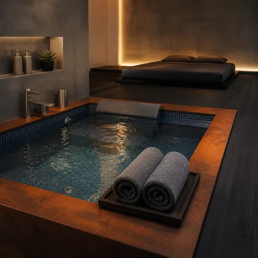 Créer chez soi une chambre avec jacuzzi privatif inspirée des plus belles love rooms
