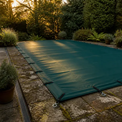 Bien choisir sa bâche pour piscine d’hivernage : sécurité, propreté et confort pour votre bassin privé