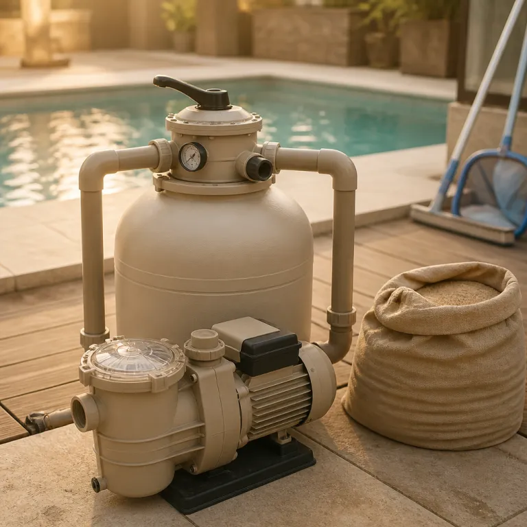 Pompe à sable pour piscine : le guide expert pour une eau parfaitement claire