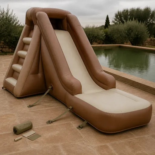 Toboggan gonflable pour piscine : transformer votre bassin en aire de jeux aquatiques sécurisée
