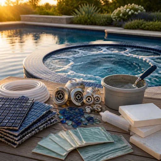 Jacuzzi extérieur : transformer votre jardin avec un spa parfaitement intégré à la piscine