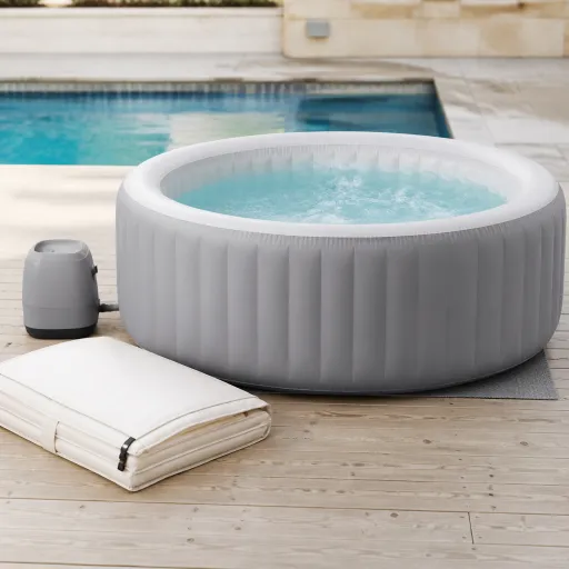 Choisir et optimiser un spa gonflable Intex autour de votre piscine