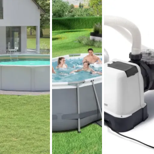 Top Piscine hors sol acier