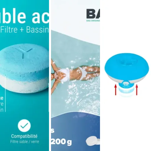 Top Galets de chlore piscine