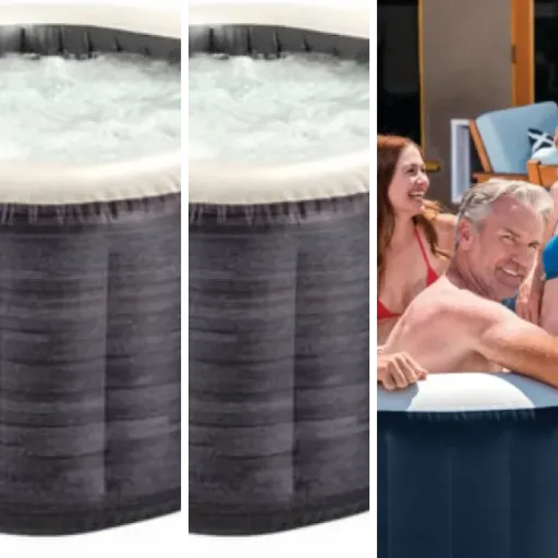 Top Spa gonflable carré