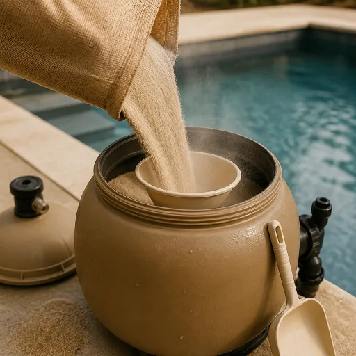 Bien choisir le sable pour filtre de piscine : la clé d’une eau cristalline