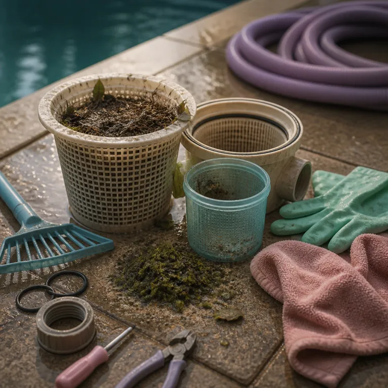 Skimmer, panier de pompe, préfiltre : le circuit qui encrasse votre filtration sans que vous le voyiez