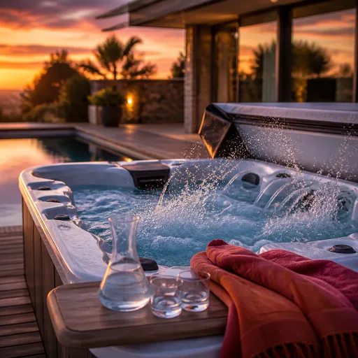 Jacuzzi 6 places : le spa idéal pour sublimer une maison avec piscine