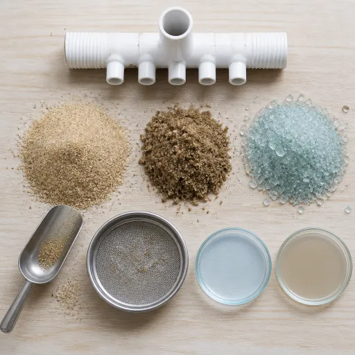 Filtre à sable piscine : quand changer le sable (et pourquoi le verre est devenu l'alternative)